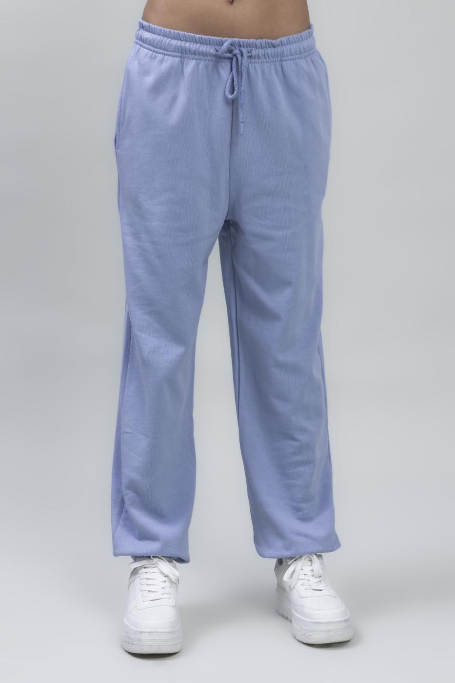 Bayan Mavi Basıc Jogger Pantolon