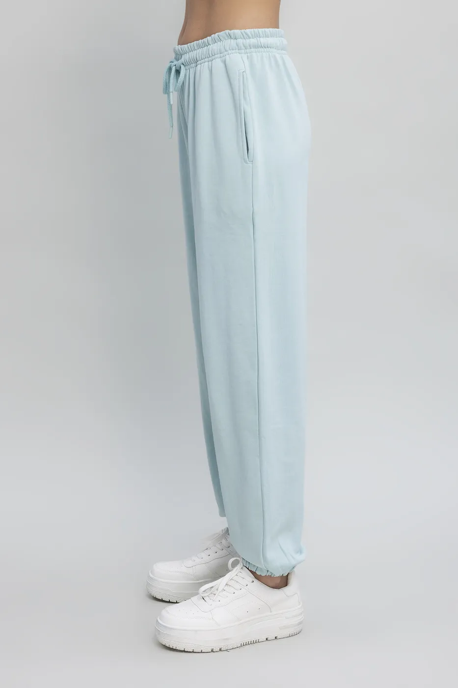 Bayan Yeşil Basıc Jogger Pantolon