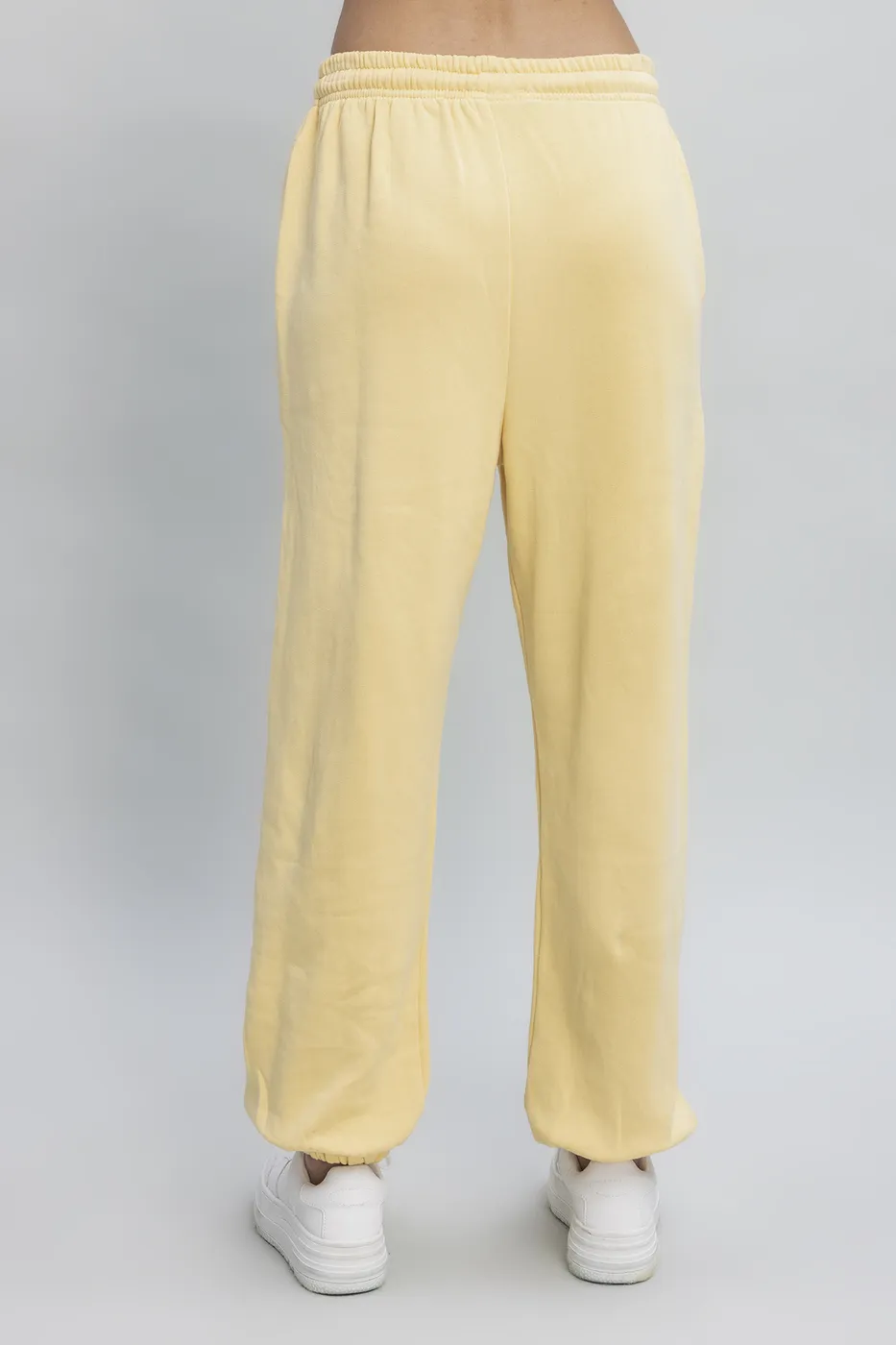 Bayan Sarı Basıc Jogger Pantolon