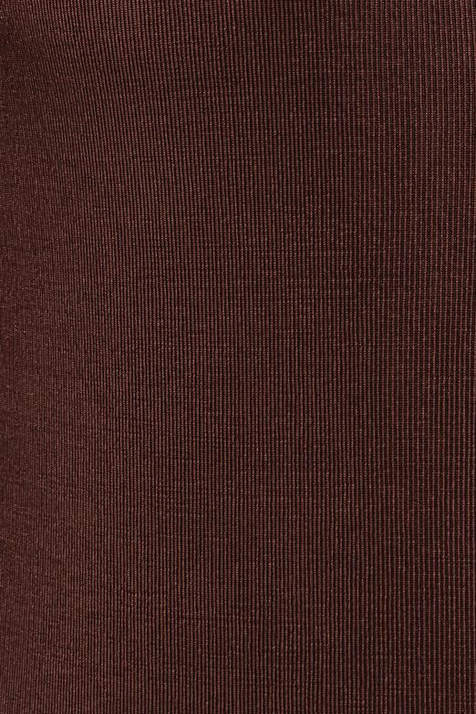 Bayan Tarçın Derin Yaka Dekolteli Maksi Elbise - BSL