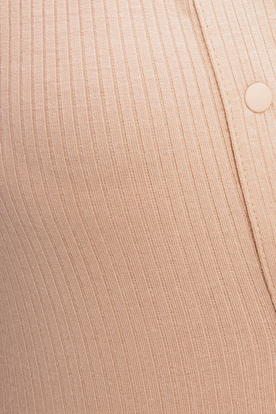 Bayan Somon Örgü Yakalı Bodysuit