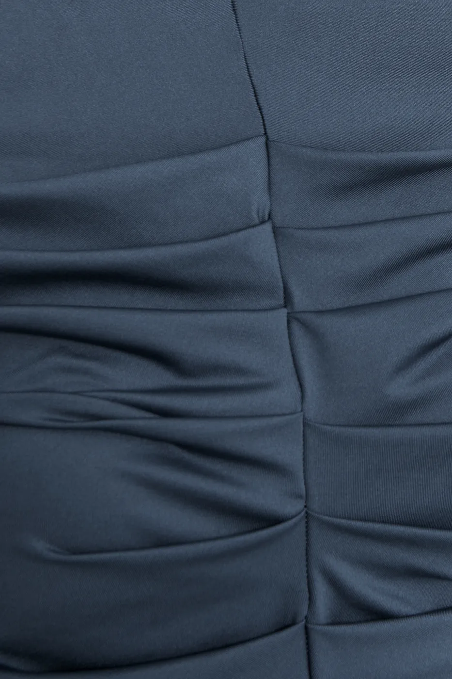 Bayan Yeşil Dik Yaka Drape Detaylı Top