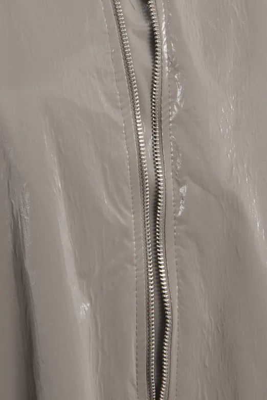 Bayan Vizon Oversize Uzun Rugan Trençkot - BSL