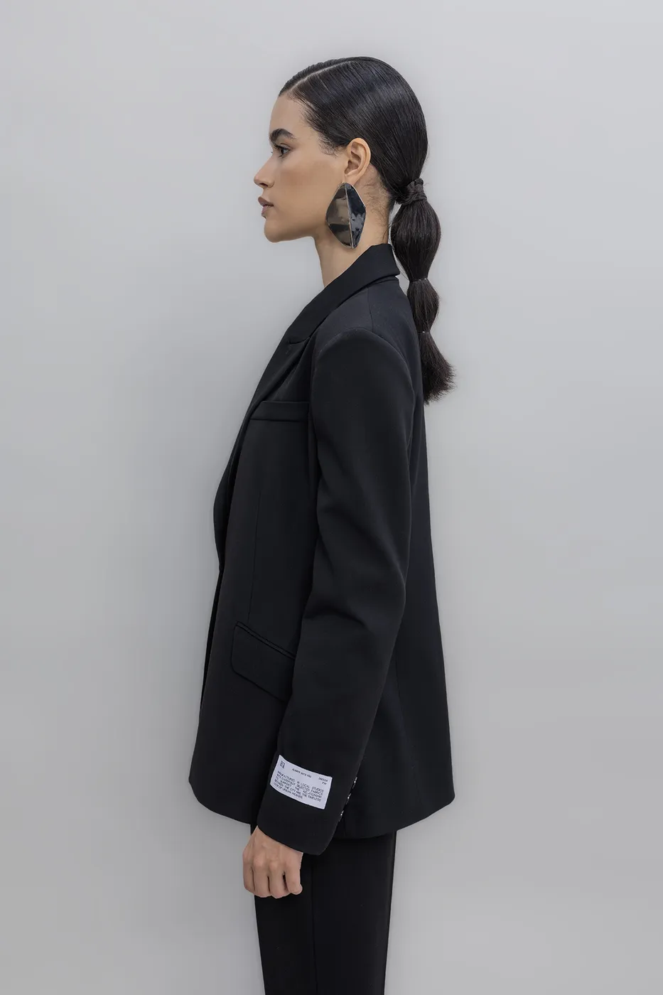 Bayan Siyah Blazer Ceket