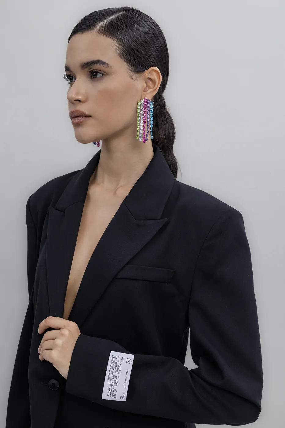 Bayan Siyah Blazer Ceket