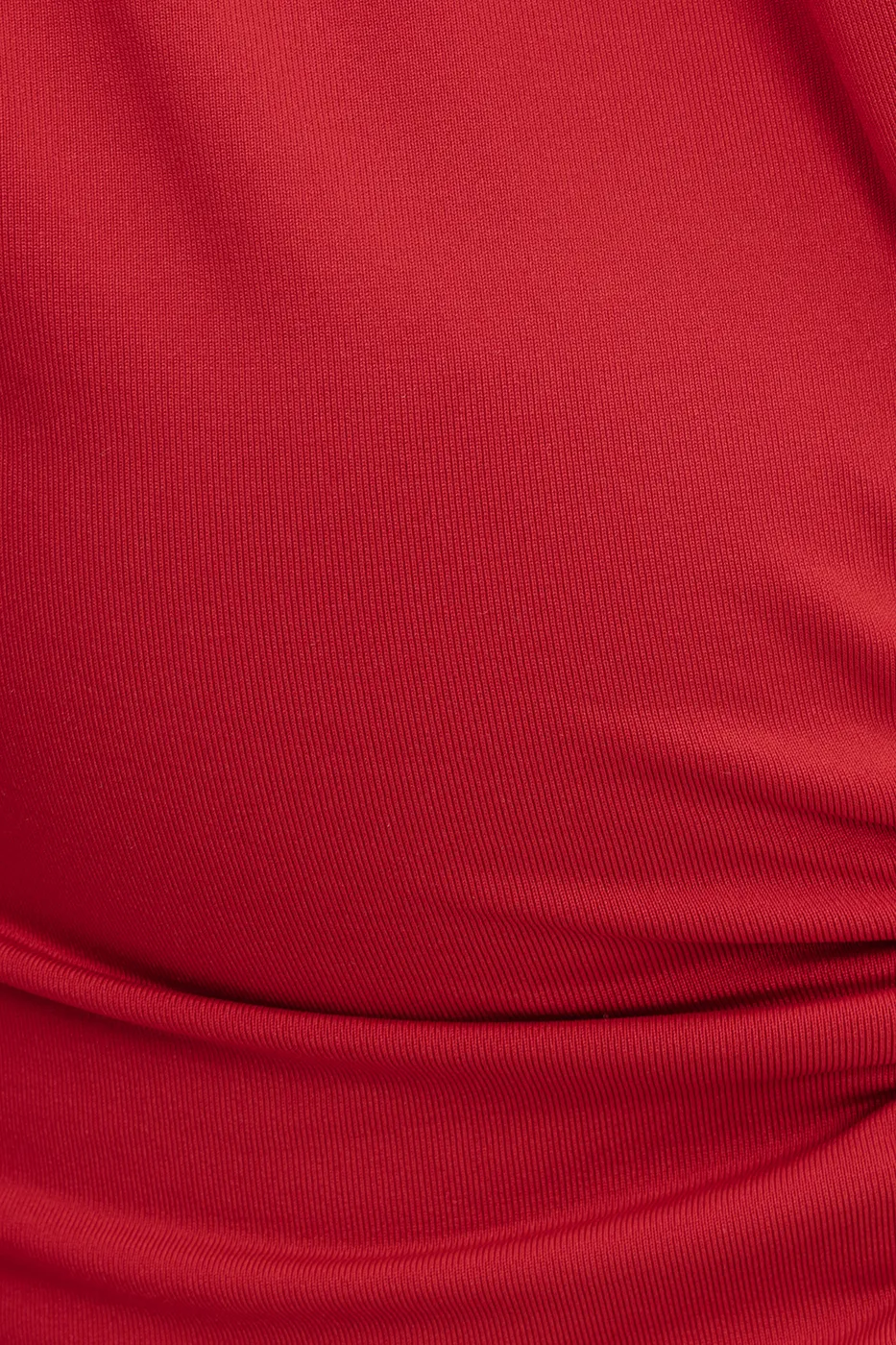 Bayan Kırmızı Pencereli Bodysuit