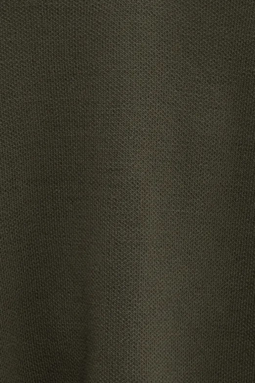 Bayan Haki Bol Paça Triko Pantolon - BSL