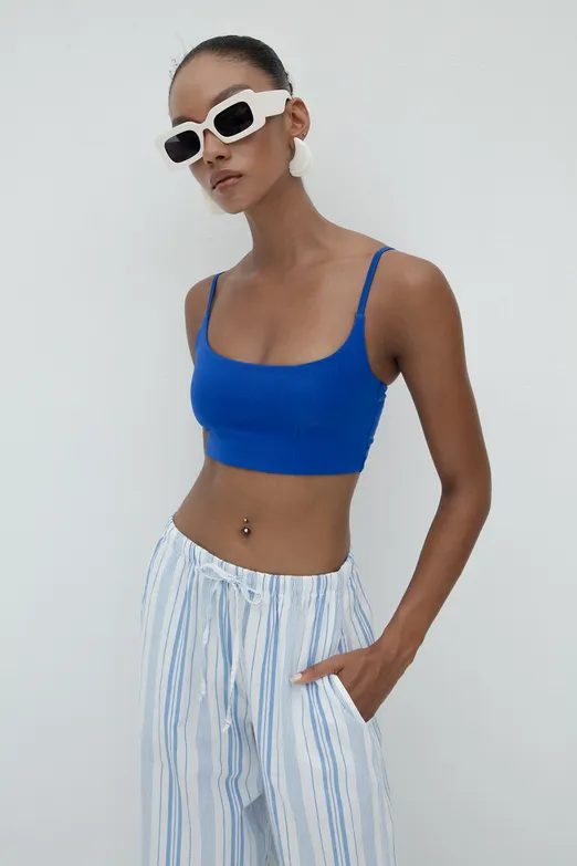 Bayan Sax Askılı Crop Bustiyer - BSL