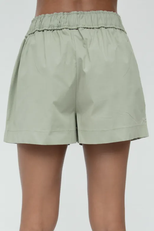 Bayan Haki %100 Cotton Mini Şort - BSL