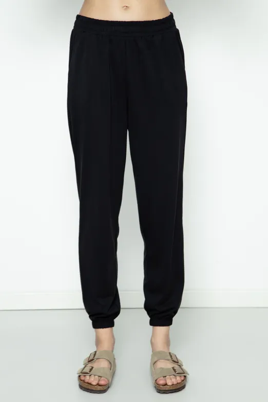Bayan Siyah Modal  Jogger Pantolon - BSL