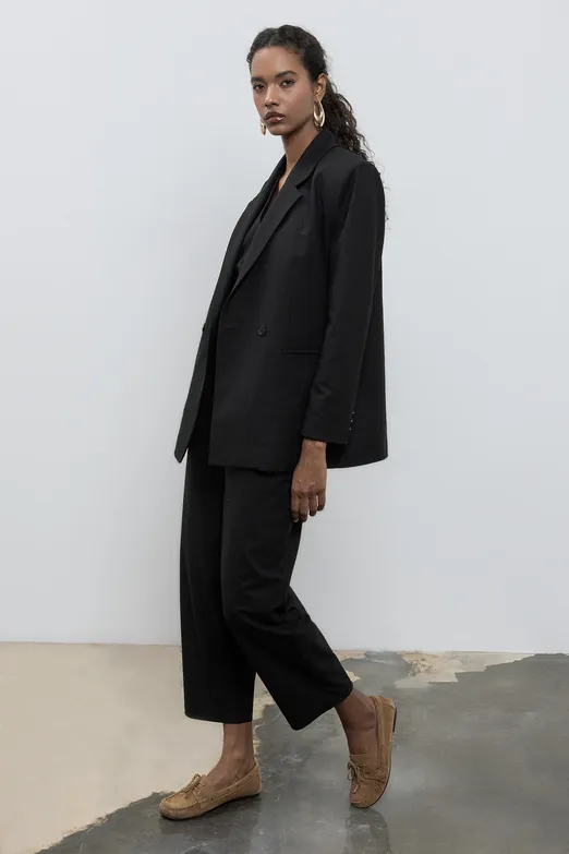 Bayan Siyah Blazer Ceket - BSL