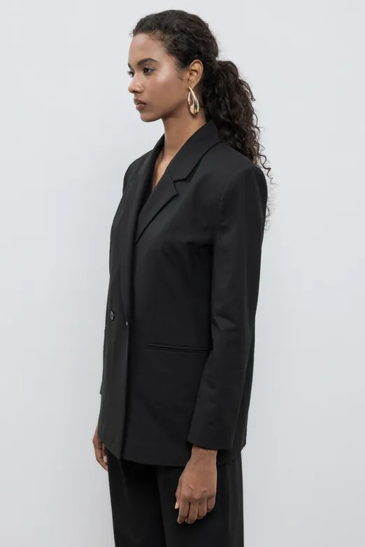 Bayan Siyah Blazer Ceket - BSL