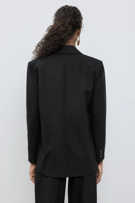 Bayan Siyah Blazer Ceket - BSL