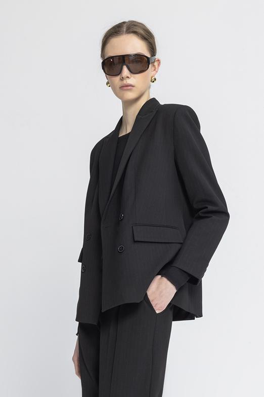 Bayan  Kruvaze Blazer Ceket