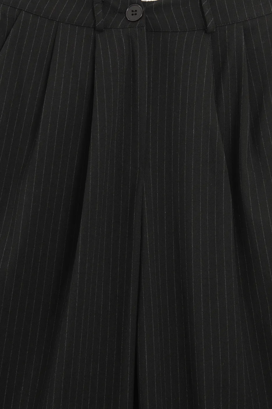 Bayan Siyah Düz Kesim Bol  Pantolon