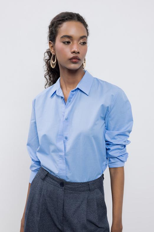 Bayan  %100 Cotton Gömlek