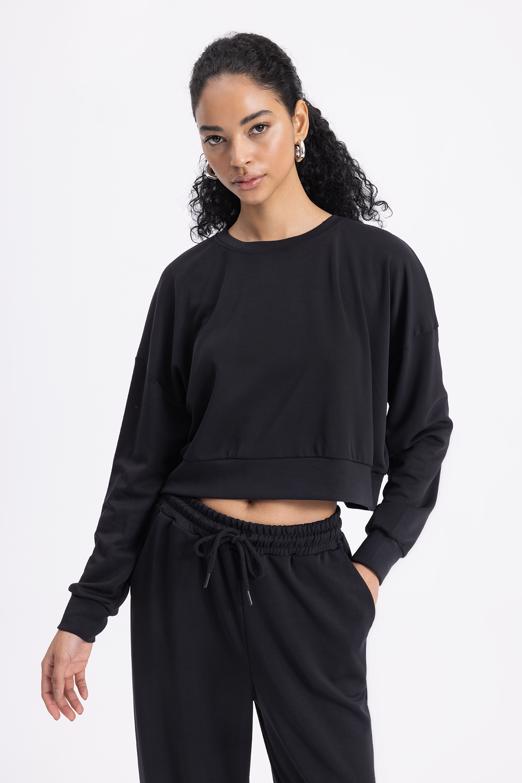 Bayan  Basic Sweatshirt