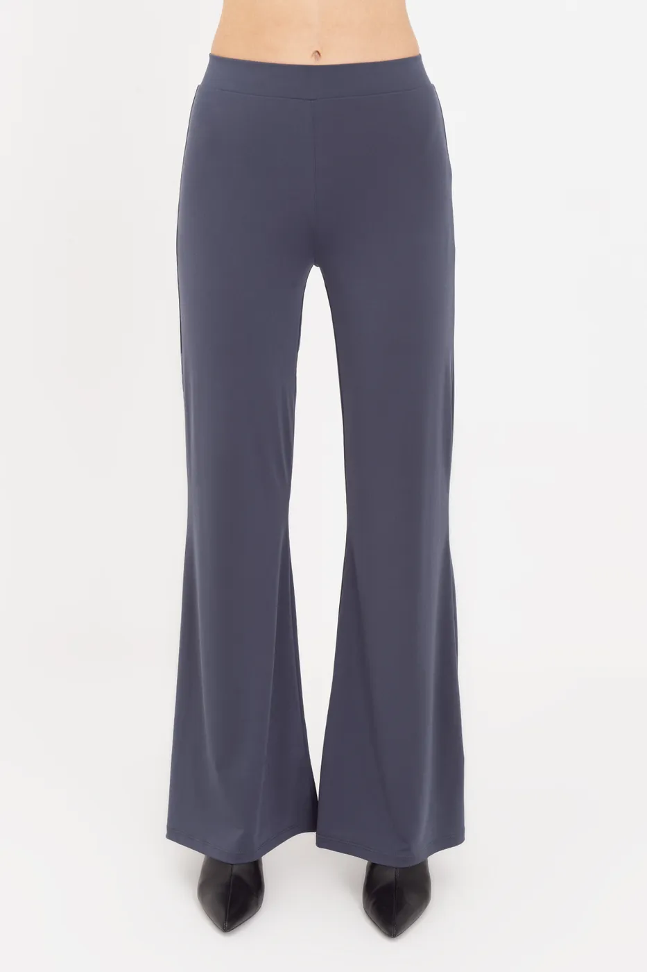 Bayan Antrasit İspanyol  Paça Pantolon