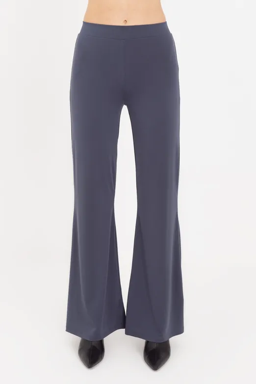 Bayan Antrasit İspanyol Paça Pantolon - BSL