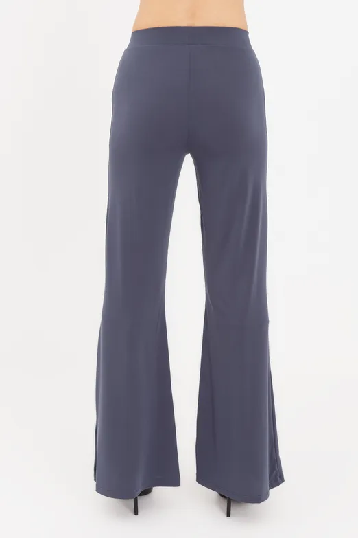 Bayan Antrasit İspanyol Paça Pantolon - BSL