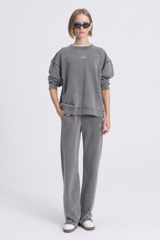 Bayan  Düz Kesim Pantolon