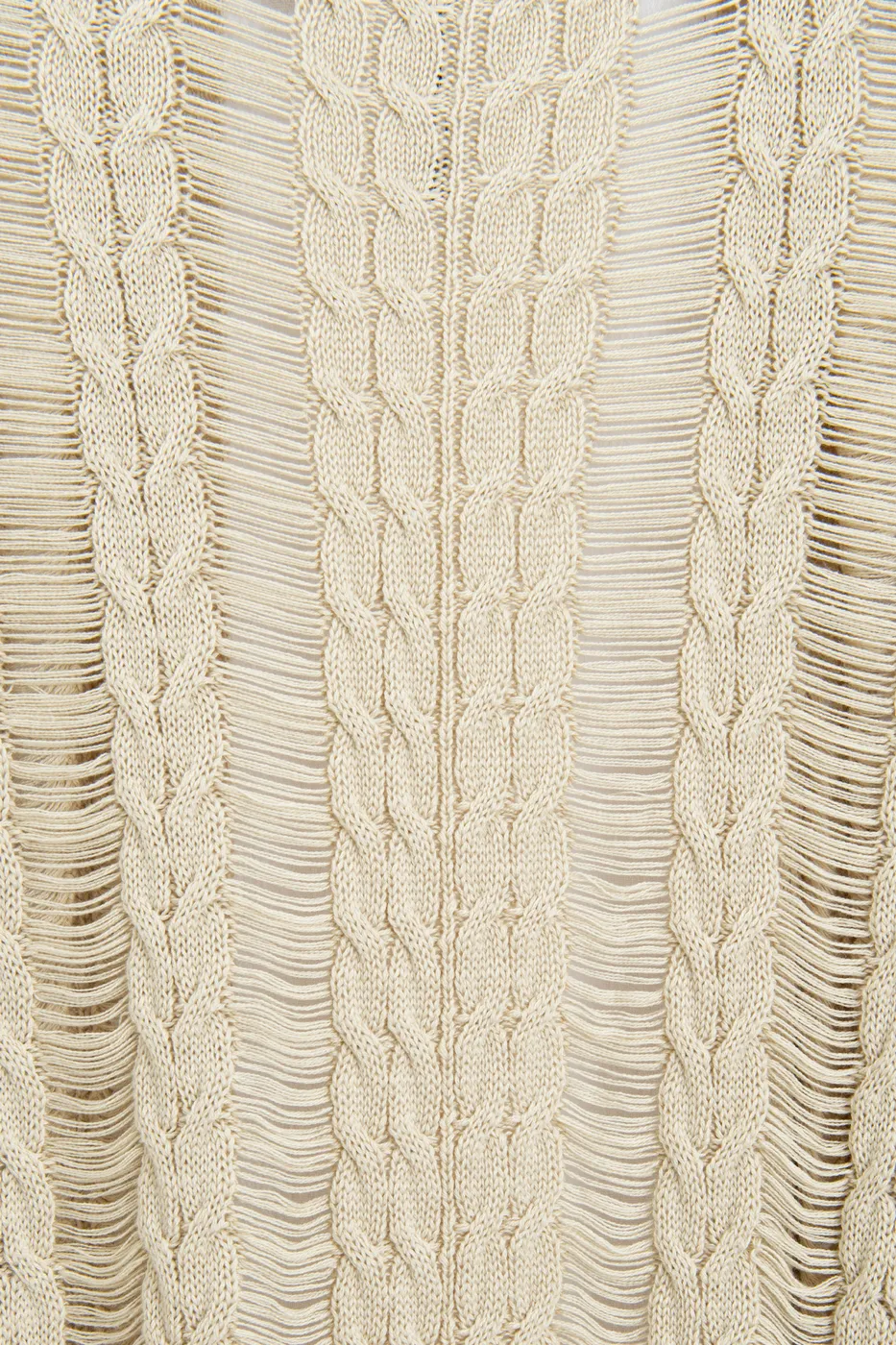 Bayan Taş Varaklı Ajurlu Oversize Hırka