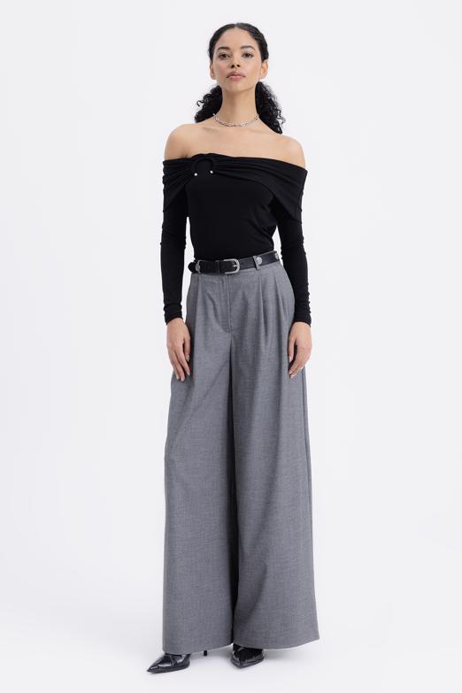 Bayan  Palazzo  Kumaş Pantolon