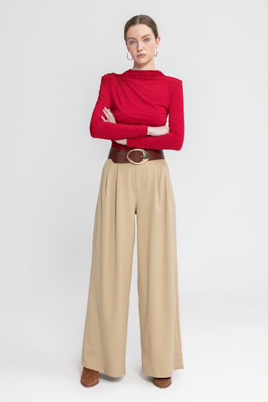 Bayan  Palazzo  Kumaş Pantolon