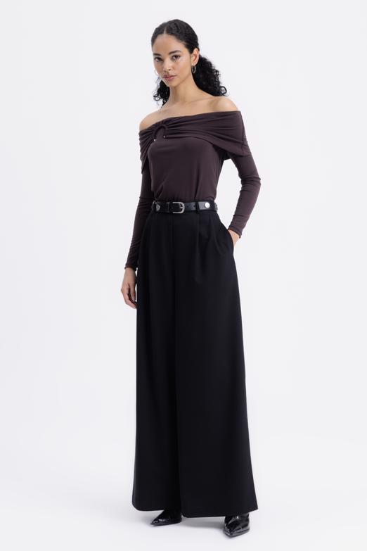 Bayan  Palazzo  Kumaş Pantolon