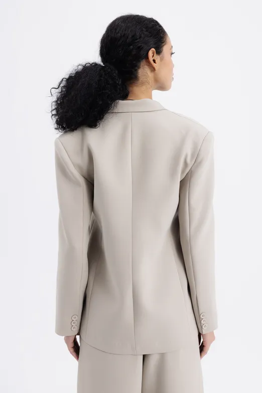 Bayan Taş Kruvaze Blazer Ceket - BSL