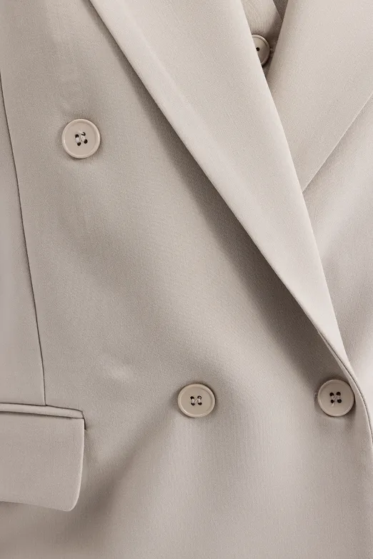Bayan Taş Kruvaze Blazer Ceket - BSL
