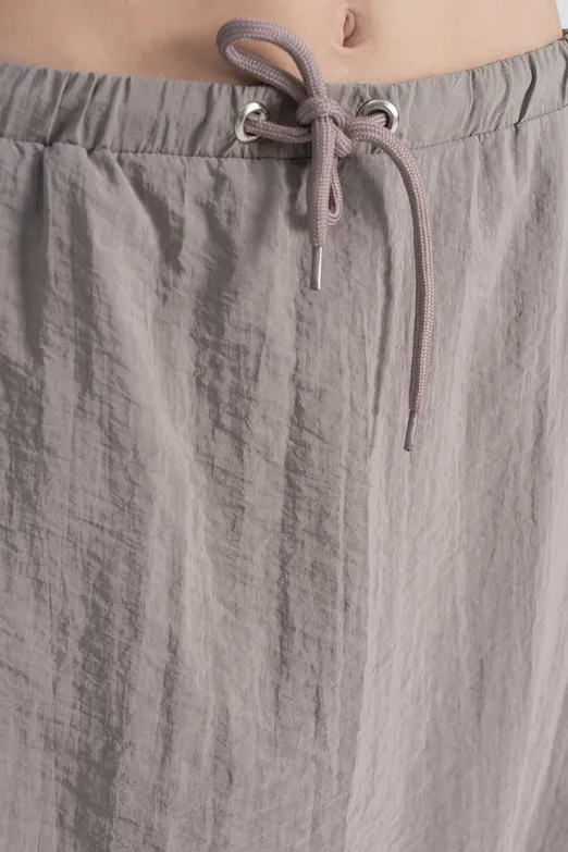 Bayan Bej Midi Balon Etek - BSL