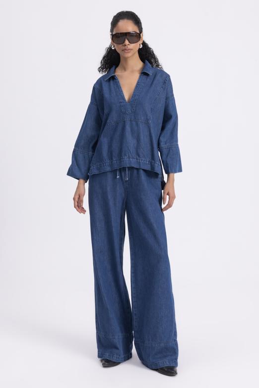 Bayan  Jogger Denim Pantolon