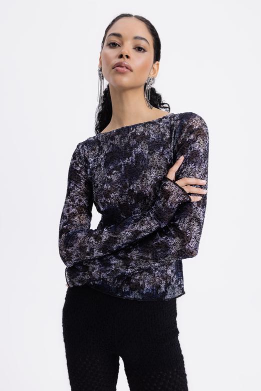 Kayık Yaka Tül Top