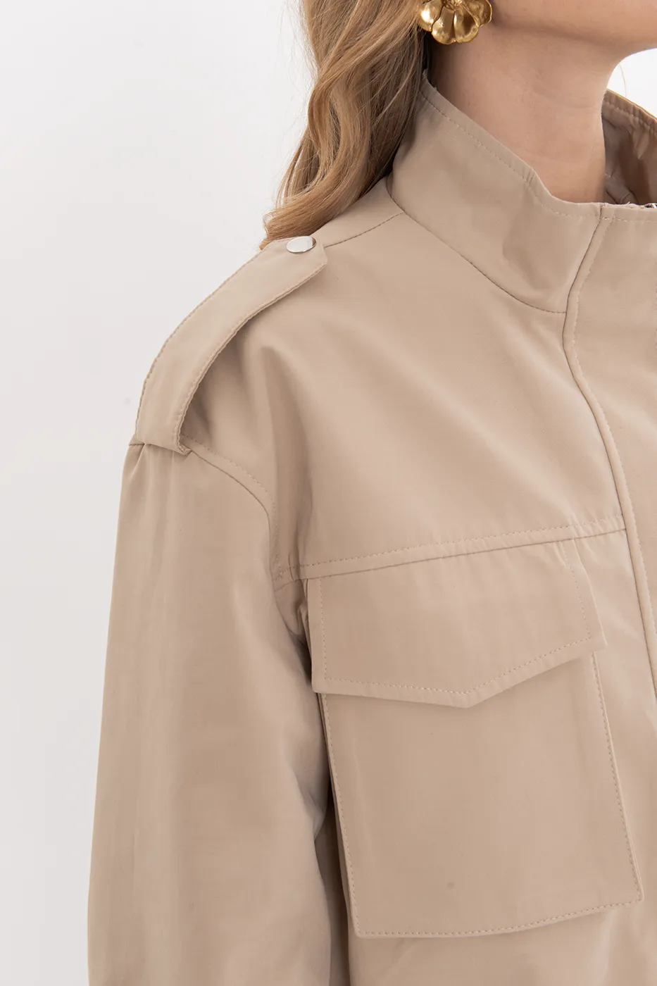 Bayan Bej Kargo Cepli Mont