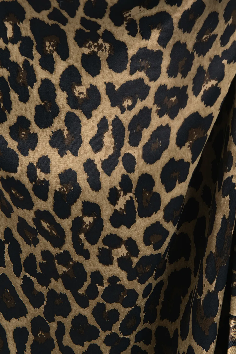 Bayan Haki Anvelop Kapama Saten Midi Etek