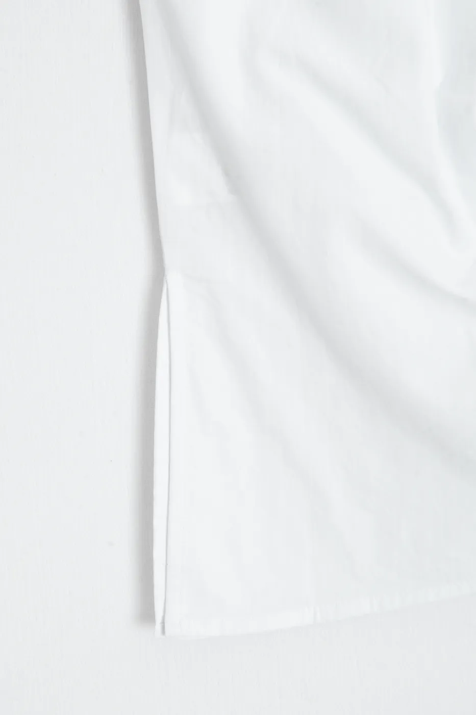 Bayan Beyaz Vatkalı Coton Bluz