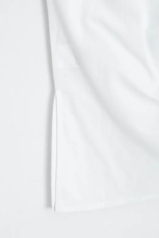 Bayan Beyaz Vatkalı Coton Bluz - BSL