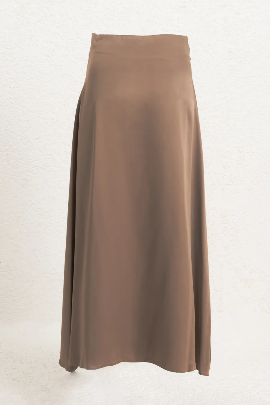 Bayan Vizon Saten Midi Boy Etek