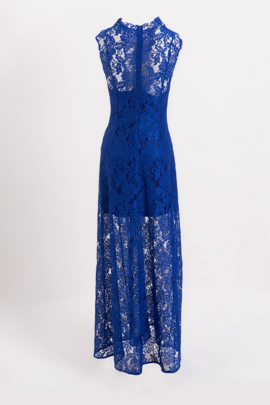 Bayan Sax Dantel Maksi Elbise