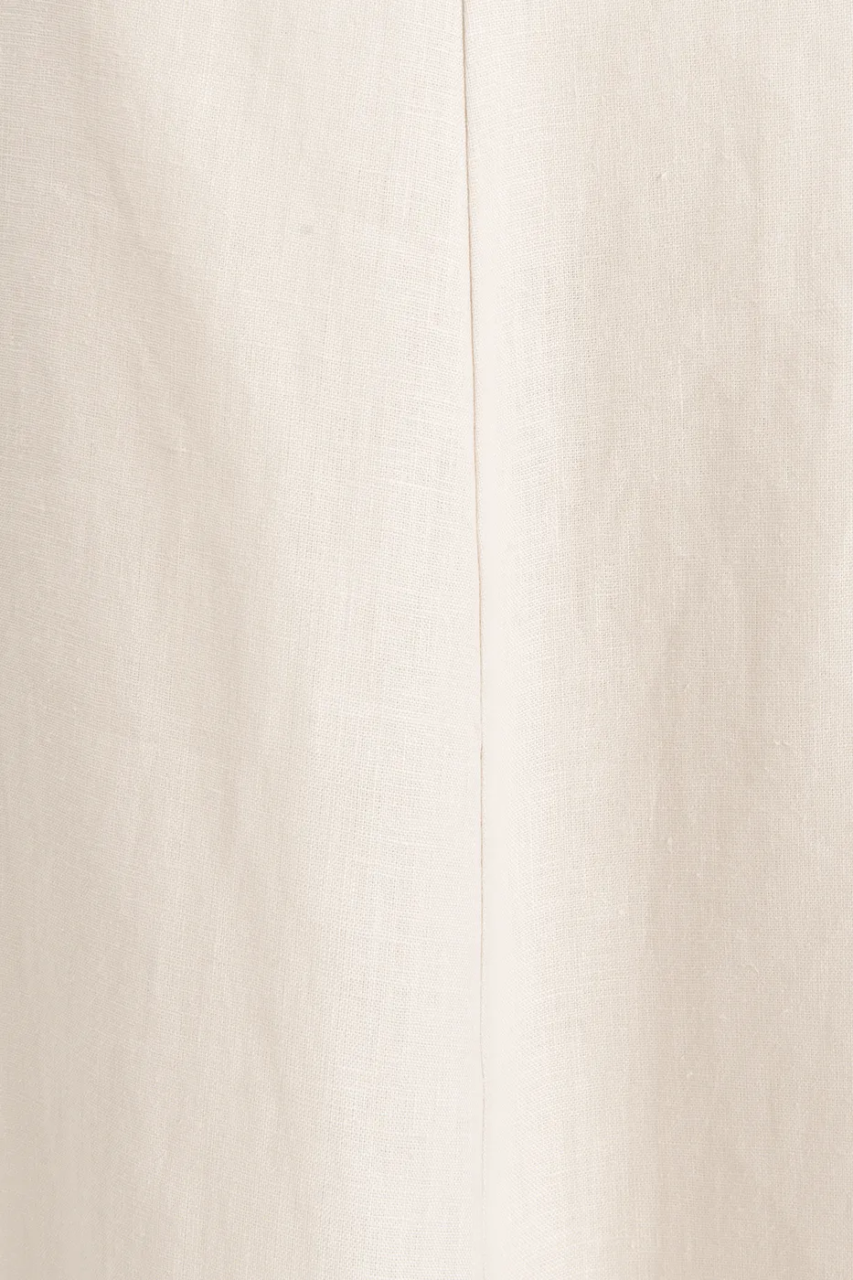 Bayan Taş %100 Keten Volanlı Midi Etek