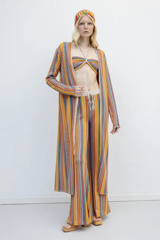 Bayan Multı Bol Paça Pantolon - BSL