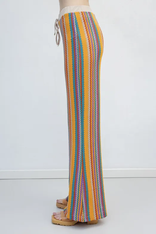 Bayan Multı Bol Paça Pantolon - BSL