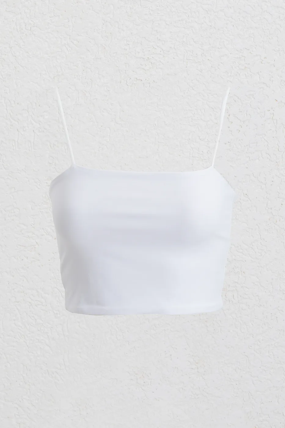 Bayan Beyaz Straplez Askılı Body