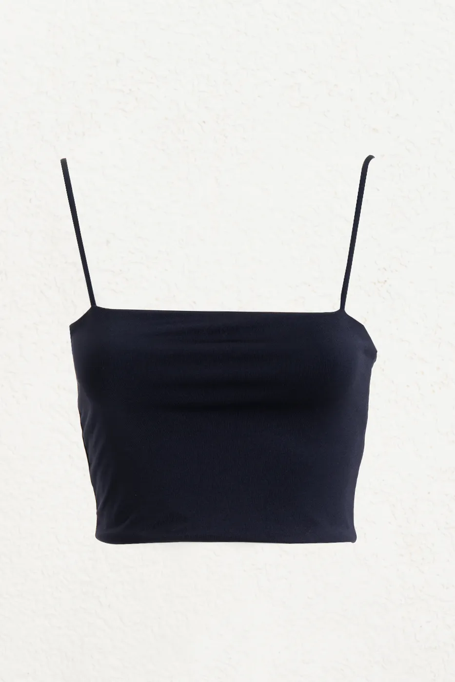 Bayan Lacivert Straplez Askılı Body