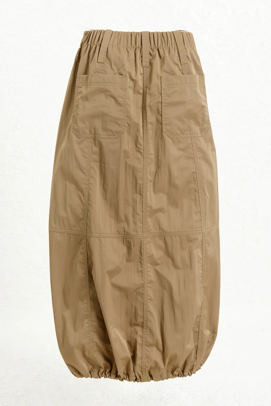 Bayan Haki Midi Boy Balon Etek