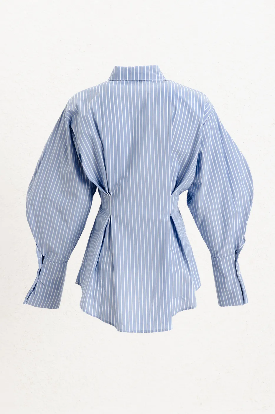 Bayan Mavi %100 Cotton Oversize Gömlek