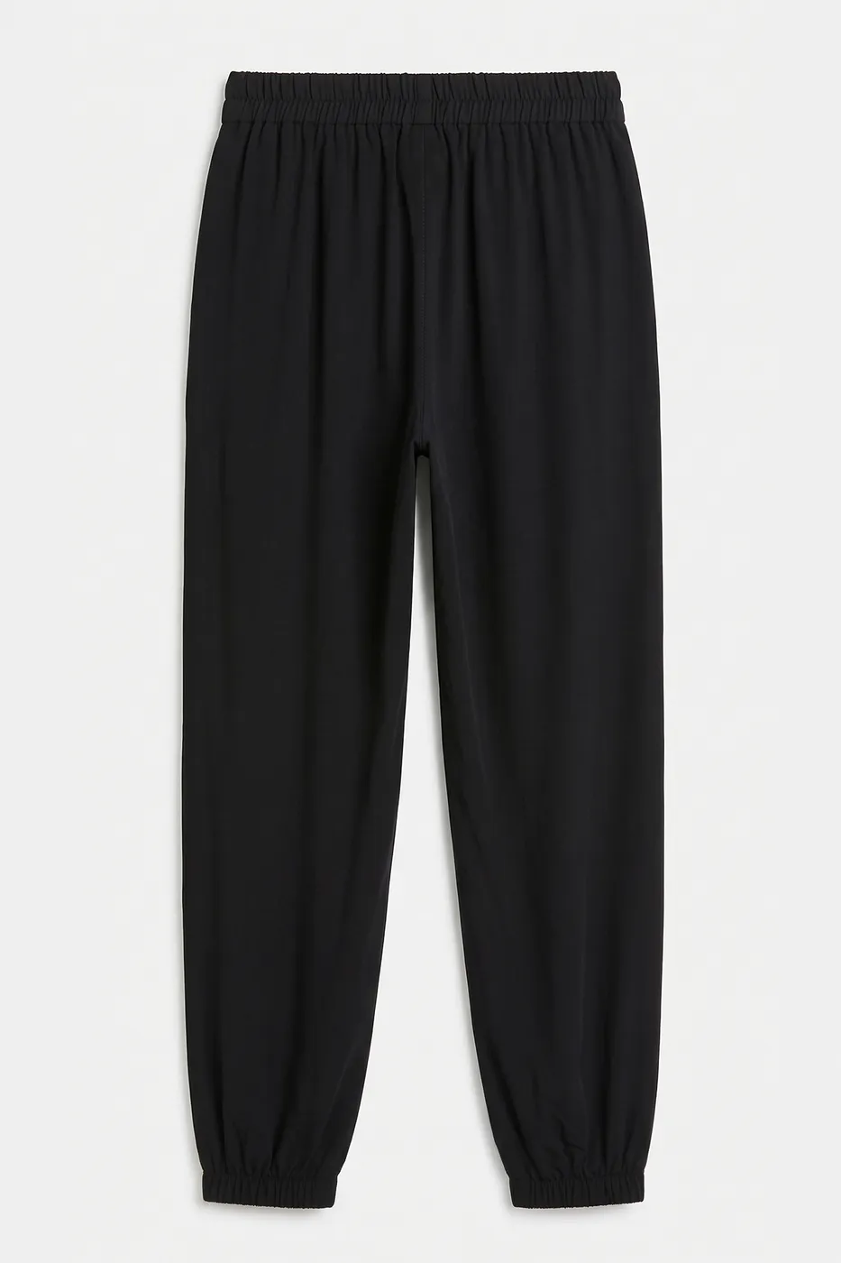 Bayan Siyah Jogger Pantolon