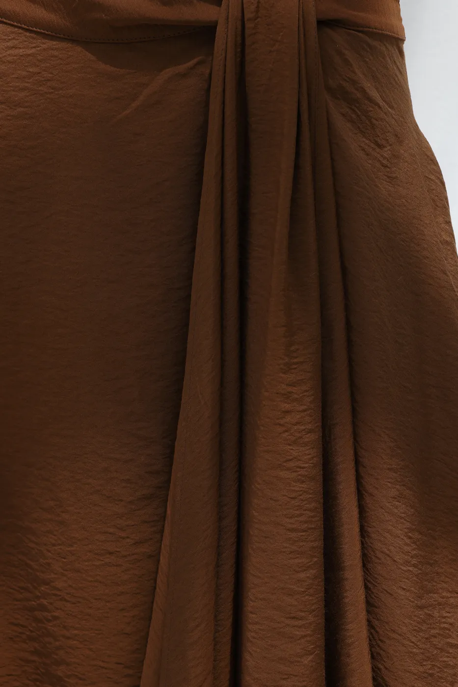 Bayan Kahverengi Balon Etek