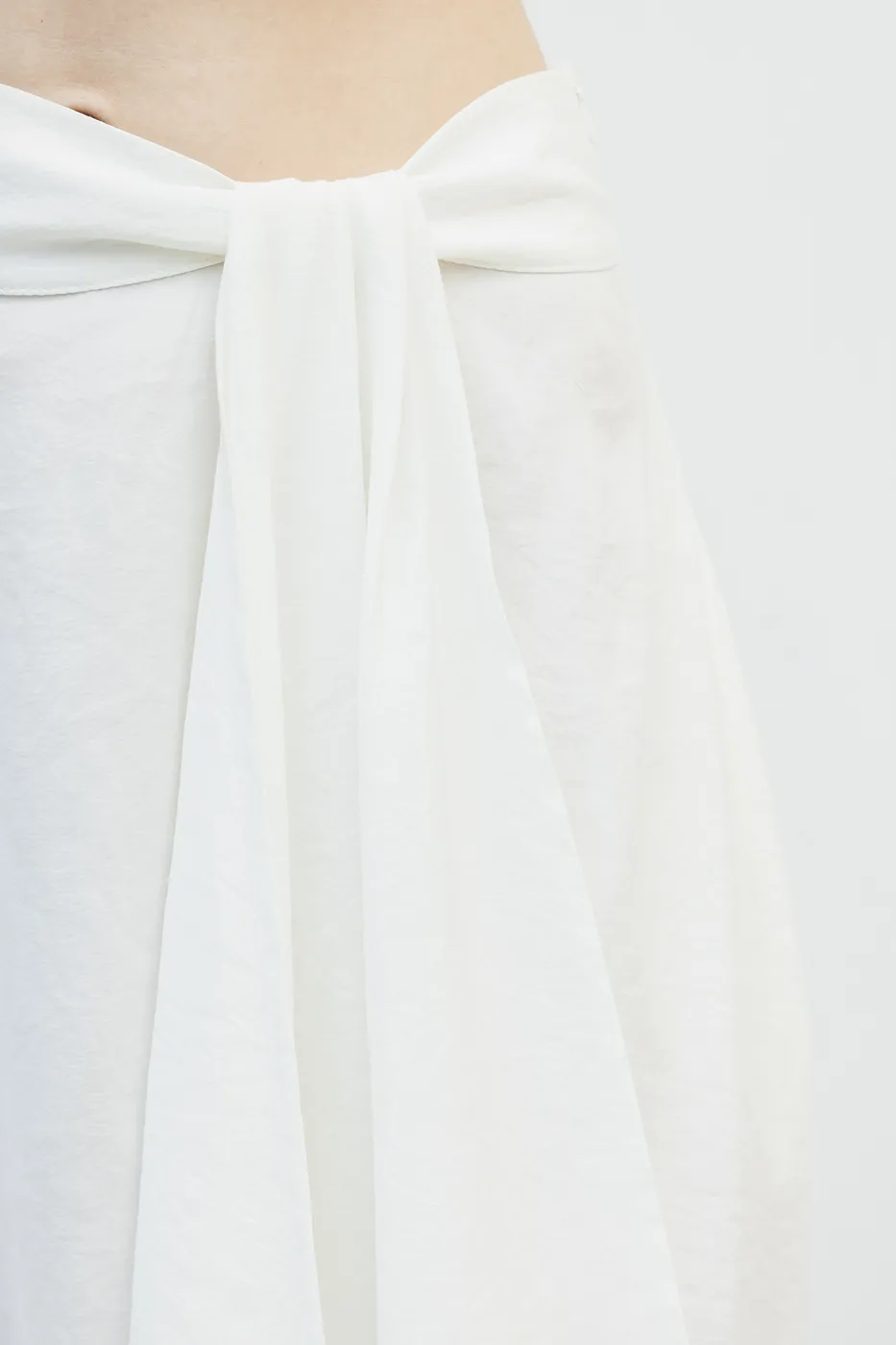 Bayan Beyaz Balon Etek